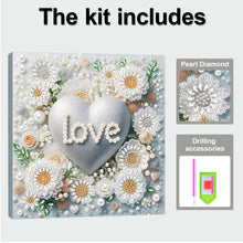 Load image into Gallery viewer, Owl-Partial Pearl Painting Kit with Frame-25x25cm