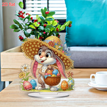 Load image into Gallery viewer, Easter Egg-Single Side Drill-Acrylic Diamond Desktop Ornament