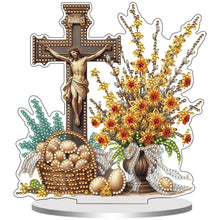 Load image into Gallery viewer, Easter Egg-Single Side Drill-Acrylic Diamond Desktop Ornament