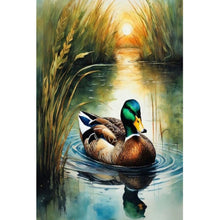 Load image into Gallery viewer, Duck-Full Round Diamond Painting-40x60cm-Large Size