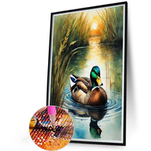 Load image into Gallery viewer, Duck-Full Round Diamond Painting-40x60cm-Large Size