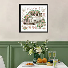 Load image into Gallery viewer, White Dove Car-Partial Special Diamond Painting-30x30cm