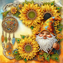 Load image into Gallery viewer, Sunflower Goblin-Partial Special Diamond Painting-30x30cm