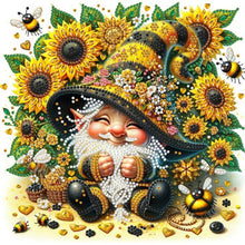Load image into Gallery viewer, Sunflower Goblin-Partial Special Diamond Painting-30x30cm