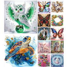 Load image into Gallery viewer, Sea Turtle-Partial Special Diamond Painting-30x30cm