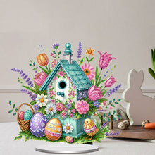 Load image into Gallery viewer, Easter Bird Nest-Single Side Drill-Acrylic Diamond Desktop Ornament