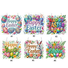 Load image into Gallery viewer, Happy Easter Wreath-Single Side Drill-Diamond Pendant