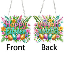 Load image into Gallery viewer, Happy Easter Wreath-Single Side Drill-Diamond Pendant