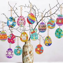 Load image into Gallery viewer, 6Pcs/Set Easter-Double Side Drill-Diamond Keychain