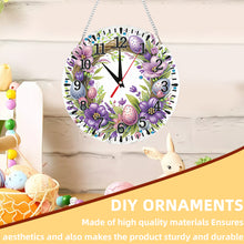 Load image into Gallery viewer, Yellow Chick-Acrylic Diamond Clock Pendant