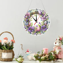 Load image into Gallery viewer, Yellow Chick-Acrylic Diamond Clock Pendant