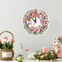 Load image into Gallery viewer, Yellow Chick-Acrylic Diamond Clock Pendant