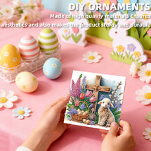 Load image into Gallery viewer, 12Pcs/Set 12Pcs/Set Easter Cross-Diamond Greeting Cards