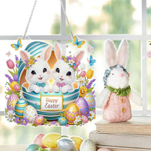 Load image into Gallery viewer, Easter Eggs-Single Side Drill-Diamond Pendant