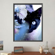 Load image into Gallery viewer, Cat-Full Round Diamond Painting-40x50cm