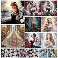 Load image into Gallery viewer, Beauty-Partial Special Diamond Painting-30x30cm