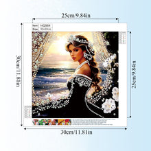 Load image into Gallery viewer, Beauty-Partial Special Diamond Painting-30x30cm