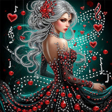 Load image into Gallery viewer, Beauty-Partial Special Diamond Painting-30x30cm