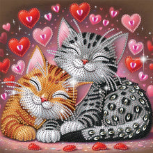Load image into Gallery viewer, Cat-Partial Special Diamond Painting-30x30cm