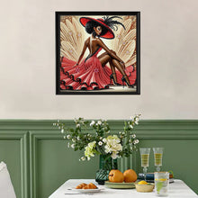 Load image into Gallery viewer, Beauty-Partial Special Diamond Painting-30x30cm