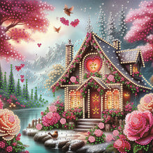 Load image into Gallery viewer, Landscape House-Partial Special Diamond Painting-30x30cm