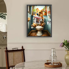 Load image into Gallery viewer, Puppy-Full Round Diamond Painting-30x40cm