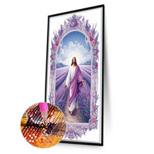 Load image into Gallery viewer, Jesus-Full Round Diamond Painting-40x70cm-Large Size