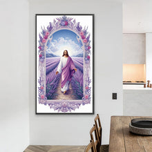 Load image into Gallery viewer, Jesus-Full Round Diamond Painting-40x70cm-Large Size