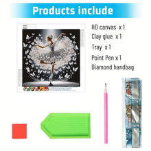 Load image into Gallery viewer, Beautiful Skirt Beauty-Partial Special Diamond Painting-30x30cm