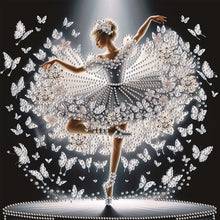 Load image into Gallery viewer, Beautiful Skirt Beauty-Partial Special Diamond Painting-30x30cm
