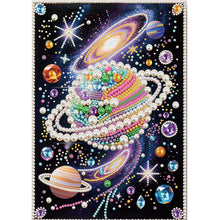 Load image into Gallery viewer, Planet-Partial Special Diamond Painting-30x40cm