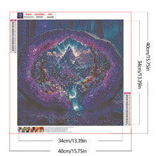 Load image into Gallery viewer, Tree-Full Round Diamond Painting-40x40cm