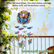 Load image into Gallery viewer, Garden Bees-SunCatcher Window Hanging Diamond Wind Chimes