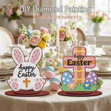 Load image into Gallery viewer, 2Pcs/Set Easter-Single Side Drill-Acrylic Diamond Desktop Ornament