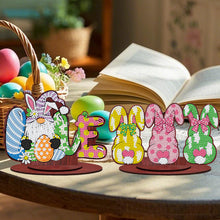 Load image into Gallery viewer, 2Pcs/Set Easter-Single Side Drill-Acrylic Diamond Desktop Ornament