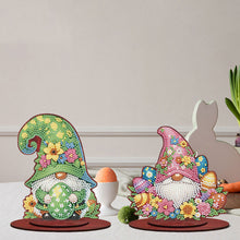 Load image into Gallery viewer, 2Pcs/Set Easter-Single Side Drill-Acrylic Diamond Desktop Ornament