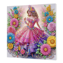 Load image into Gallery viewer, Owl-Partial Pearl Painting Kit with Frame-25x25cm