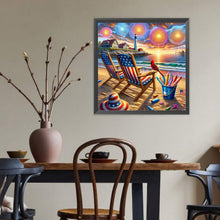 Load image into Gallery viewer, Ocean-Full Round Diamond Painting-40x40cm