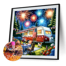 Load image into Gallery viewer, Camping-Full Round Diamond Painting-40x40cm