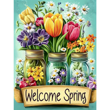 Load image into Gallery viewer, Bouquet-Full Round Diamond Painting-30x40cm