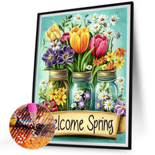 Load image into Gallery viewer, Bouquet-Full Round Diamond Painting-30x40cm