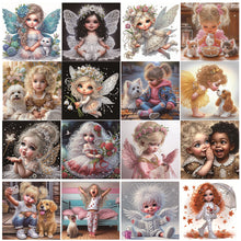 Load image into Gallery viewer, Bouquet Girl-Partial Special Diamond Painting-30x30cm