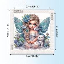 Load image into Gallery viewer, Bouquet Girl-Partial Special Diamond Painting-30x30cm