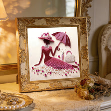 Load image into Gallery viewer, Elegant Skirt Beauty-Partial Special Diamond Painting-30x30cm