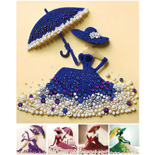 Load image into Gallery viewer, Elegant Skirt Beauty-Partial Special Diamond Painting-30x30cm