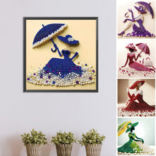 Load image into Gallery viewer, Elegant Skirt Beauty-Partial Special Diamond Painting-30x30cm