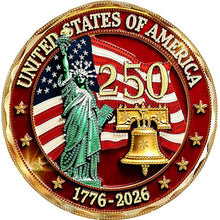 Load image into Gallery viewer, Independence Day 250th Anniversary-Partial Special Diamond Painting-30x30cm