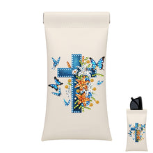 Load image into Gallery viewer, Dragonfly-DIY Diamond Painting Glasses Case