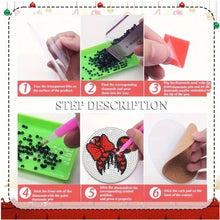 Load image into Gallery viewer, 6Pcs/Set Flowers And Rabbits-Acrylic Waterproof Diamond Coaster