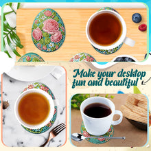 Load image into Gallery viewer, 6Pcs/Set Flowers And Rabbits-Acrylic Waterproof Diamond Coaster